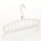 Folding Multi-Hole Clothes Hanger Non-Slip Storage Rack Space Saving Clothes Rack Organizers for Wardrobe Jeans Trousers Scarf